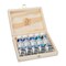 Schmincke Horadam Aquarell Artist Watercolor - Set of 5, Deep Sea, Supergranulation, Wood Box, 15 ml, Tubes